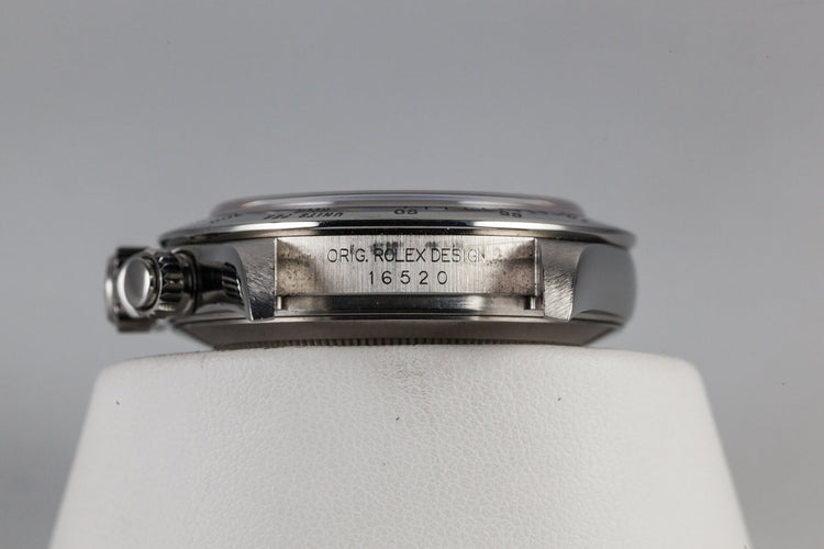 1999 Rolex Zenith Daytona 16520 White Dial