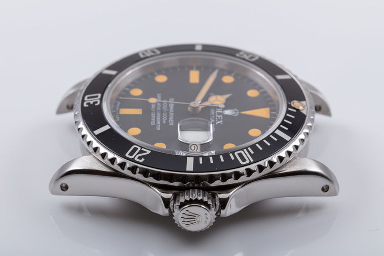 1982 Rolex Submariner 16800 Matte Dial with Box & Service Papers