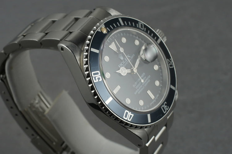1986 Rolex Submariner 16800