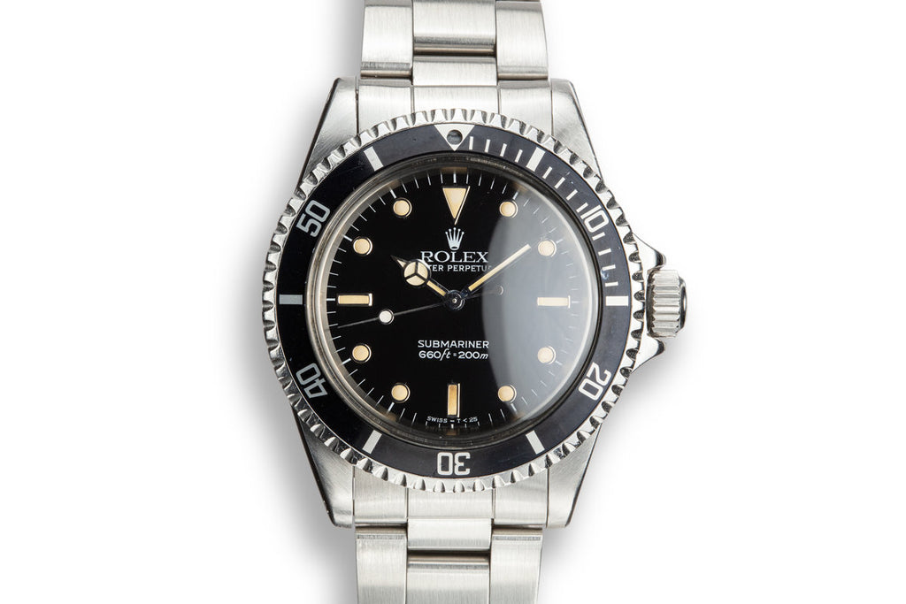 1964 Rolex 5513 with Newer Glossy Service Dial