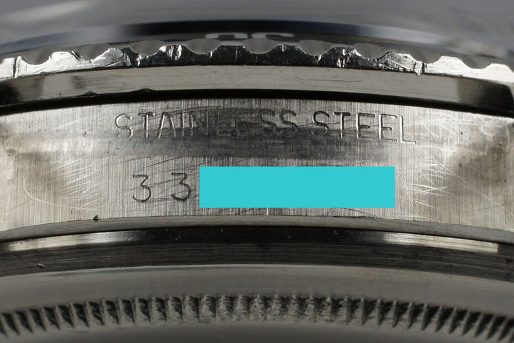 1972 Rolex Red Submariner 1680 Mark V Dial with Box and Papers