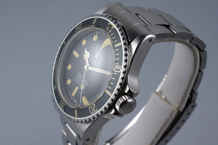 1972 Rolex Submariner 5512 4 Line Dial
