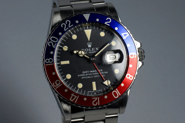 1971 Rolex GMT 1675 Mark I Dial