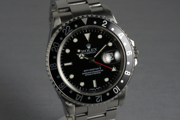 2001 Rolex GMT II 16710