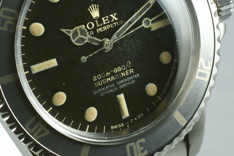 Rolex Gilt Submariner 5512 with 2 color Gilt Dial