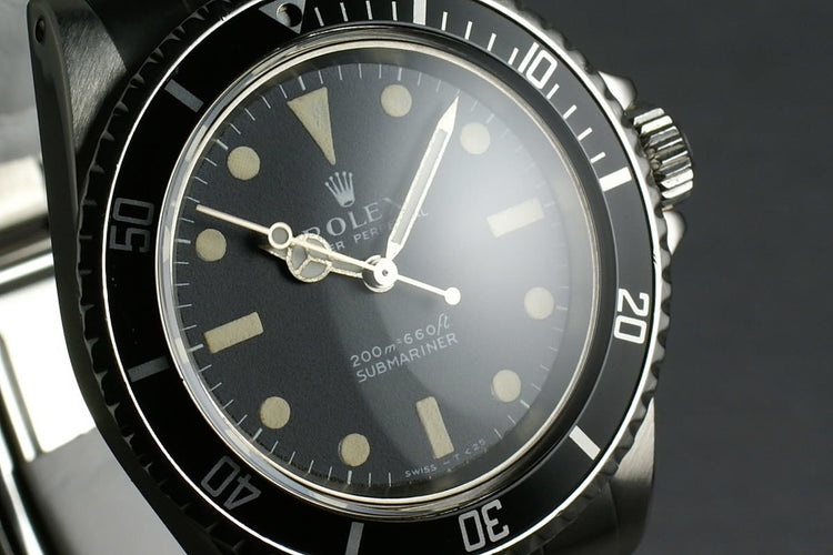 Rolex Submariner Dial 5513 Meters First with box and papers