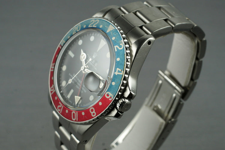 1968 Rolex GMT 1675 Mark I Dial
