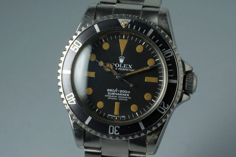 1978 Rolex Submariner 5512
