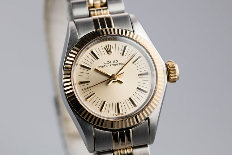1972 Rolex Two-Tone Ladies Oyster Perpetual 6719