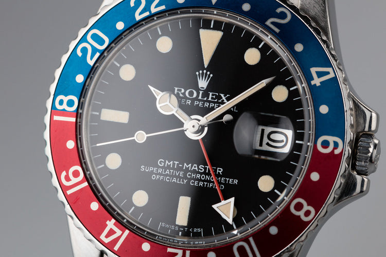 1972 Rolex GMT-Master 1675 "Pepsi"