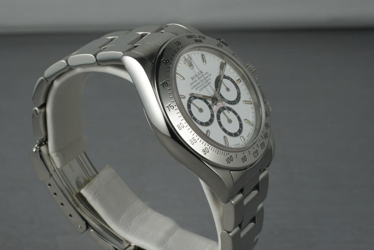 Rolex Zenith Daytona 16520 Inverted 6 white dial