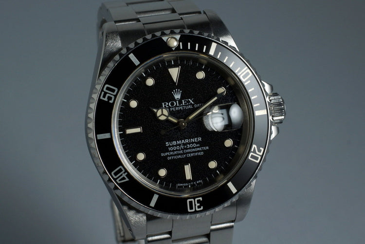 1988 Rolex Submariner 16610