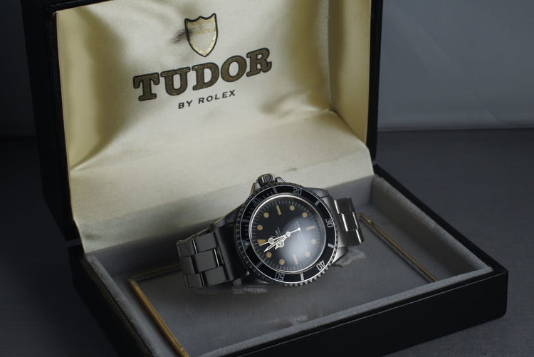 1968 Tudor Submariner 7016/0 with Tudor Box Unpolished