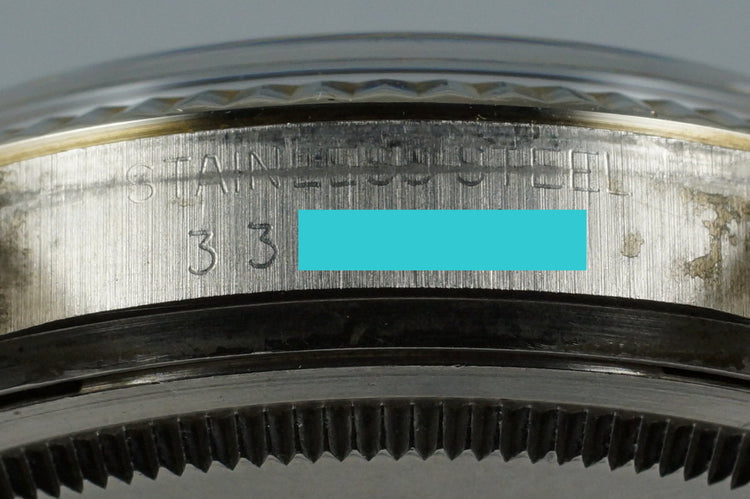 1972 Rolex DateJust 1601 Blue Textured Dial