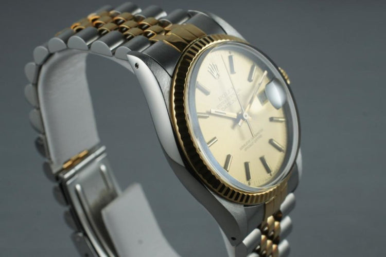 1986 Rolex Two Tone Datejust 16013