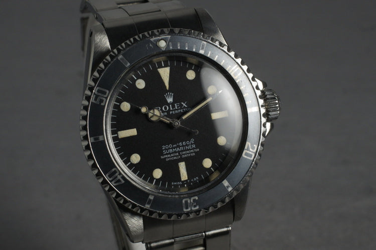 1967 Rolex Submariner 5512 with Meters First