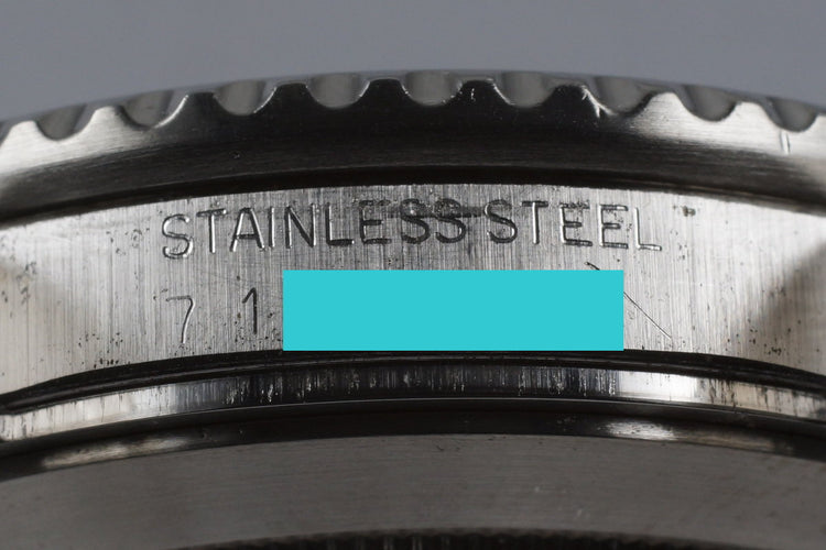 1981 Rolex Submariner 16800