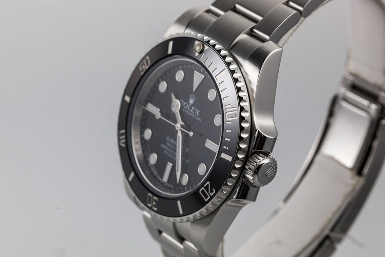 2012 Rolex Submariner 114060 with Box and Papers