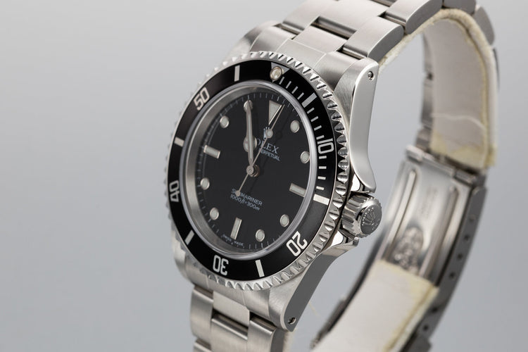 2002 Rolex Submariner 14060M