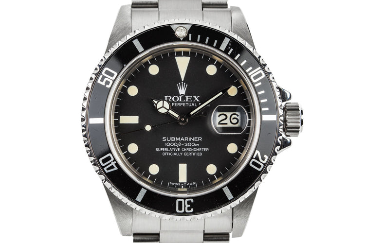 1983 Rolex Submariner 16800