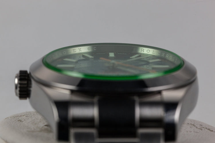 2015 Rolex Milgauss 116400GV Box and Papers