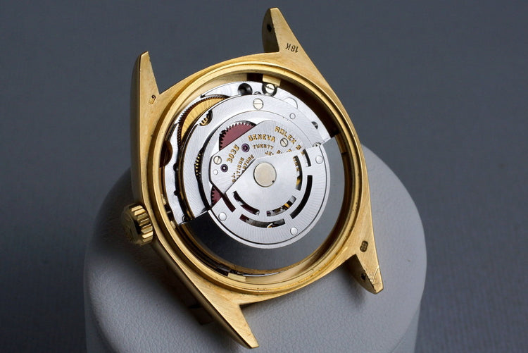 1983 Rolex YG Datejust 16018 with Champagne Roman Dial