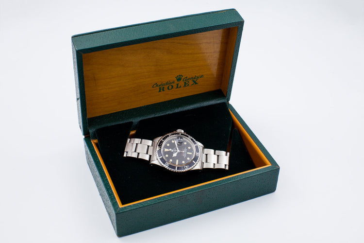 1971 Rolex Red Submariner Mark V Dial with Box