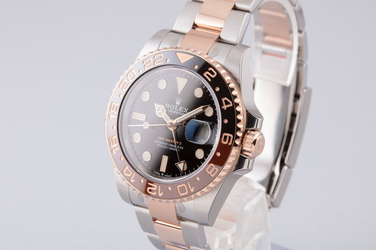 2020 Rolex Ever Rose GMT-Master II 126711CHNR “Root Beer” with Full Set
