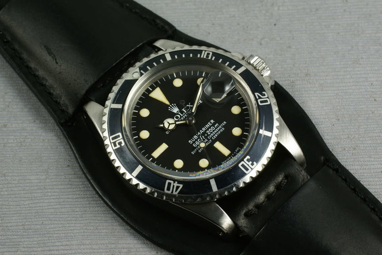 Rolex Submariner 1680 on Horween Bund Strap