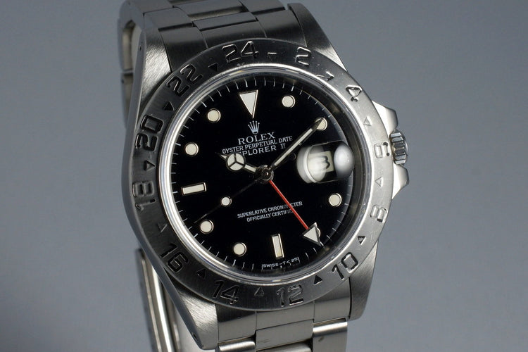 1984 Rolex Explorer II 16550 Black Dial