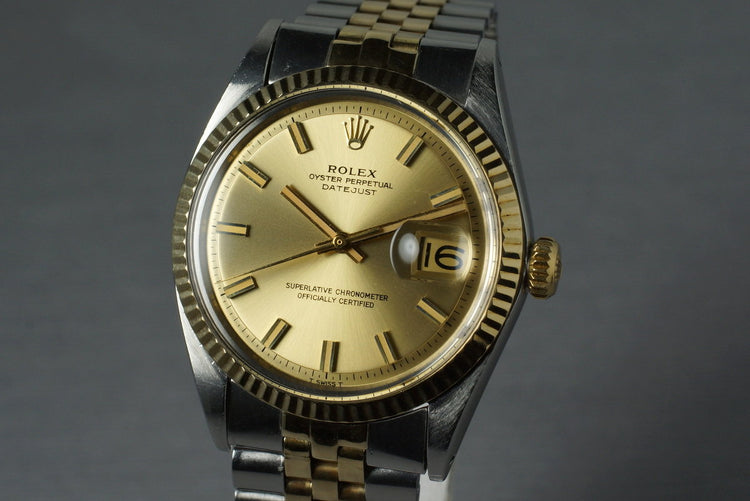1970 Rolex Two Tone DateJust 1601