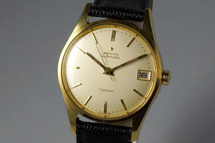 Vintage Zenith YG Captain with Date