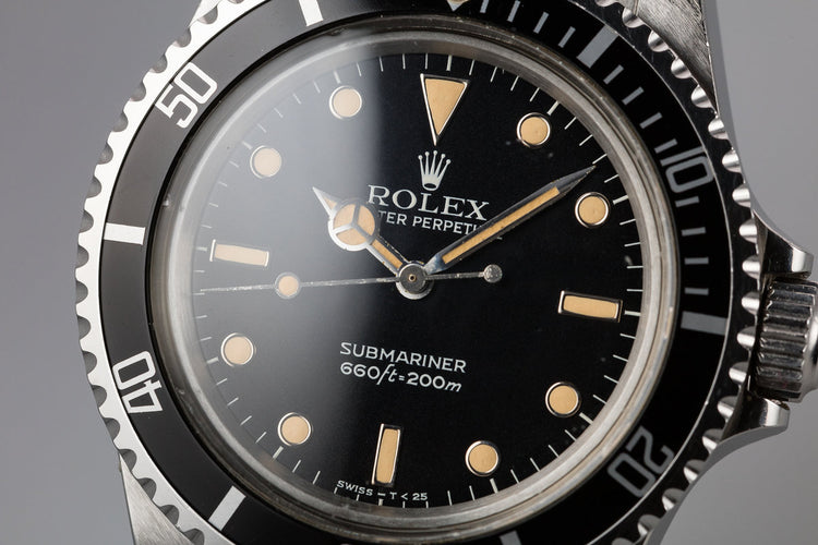 1983 Rolex Submariner 5513 Glossy Dial