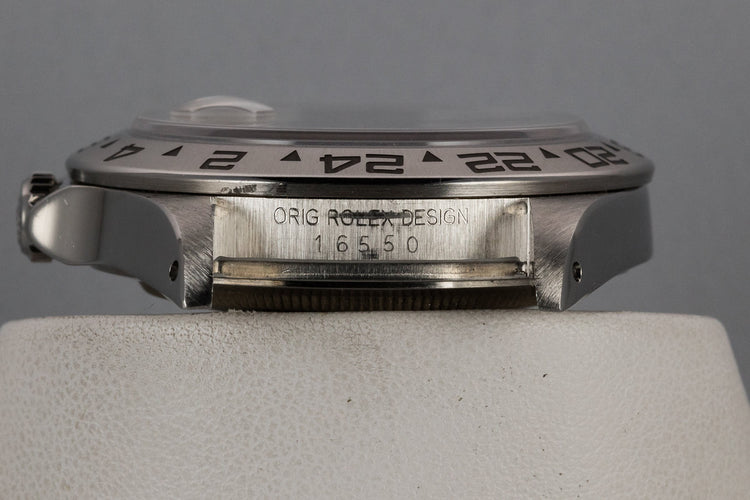 1986 Rolex Explorer II 16550 Cream Dial with Box and Papers