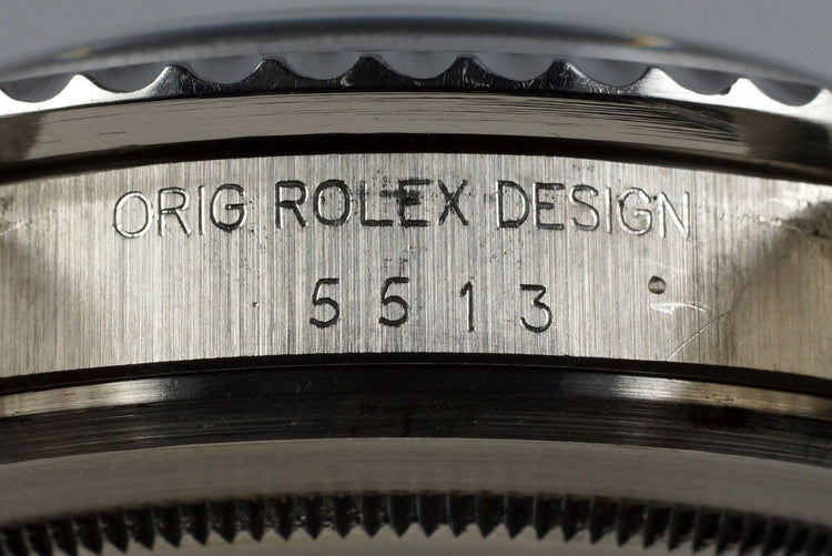 1982 Rolex Submariner 5513 Mark IV Maxi Dial