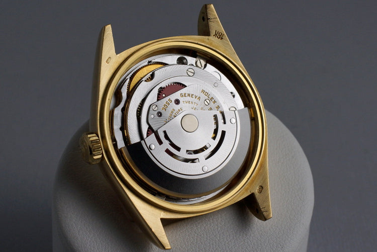 1985 Rolex YG Day Date 18038 with Papers