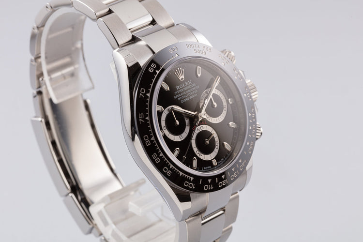 2019 Rolex Daytona 116500LN Black Dial with Box & Card