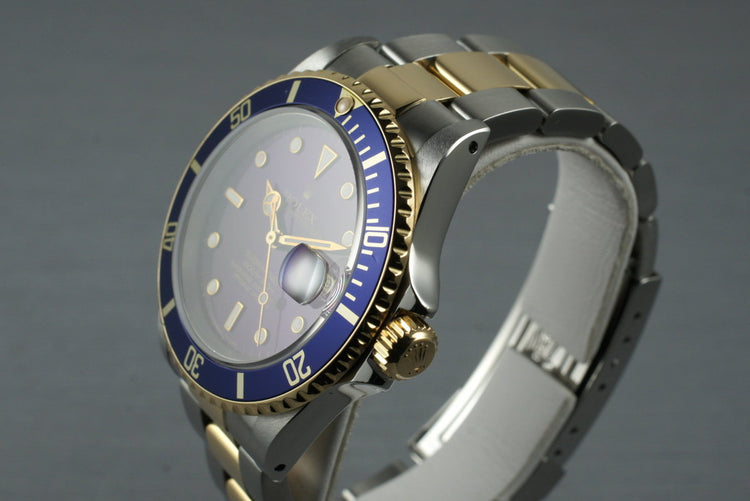 1991 Rolex Two Tone Submariner 16613