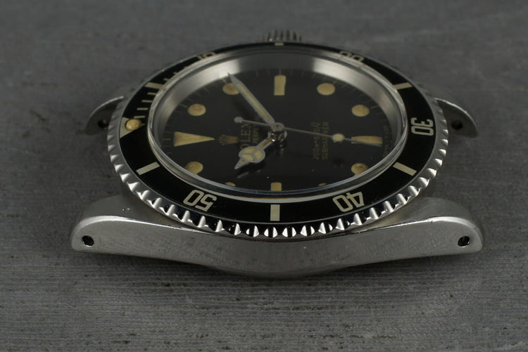 1966 Rolex Submariner 5513 with Gilt Tropical Brown Dial