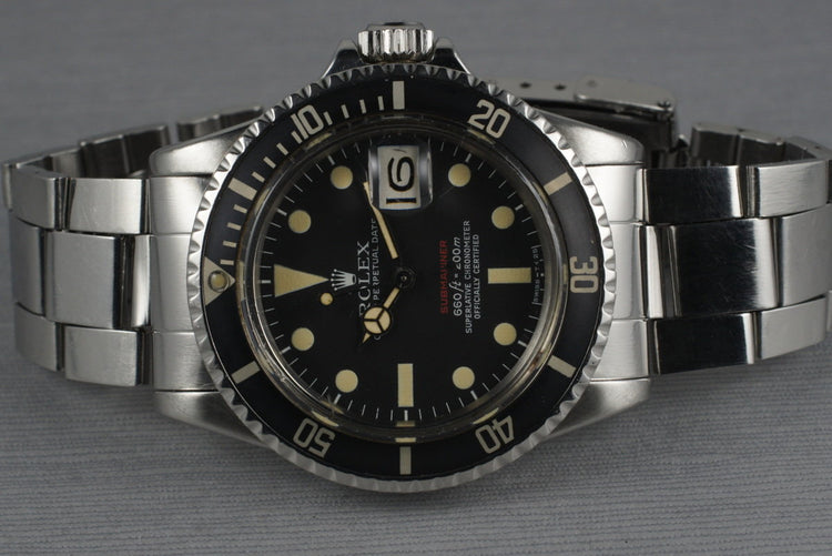 1971 Rolex Red Submariner 1680 with Mark 5 Dial
