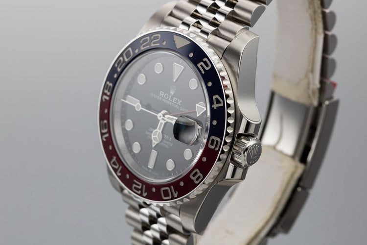 2018 Rolex Ceramic GMT-Master II 126710BLRO with Box and Papers
