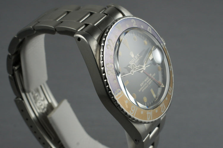 1963 Rolex GMT 1675 PCG Gilt UNDERLINE
