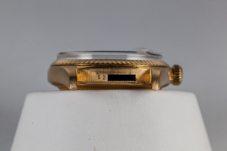 1977 Rolex 18K DateJust 1601 with 18K Oyster Bracelet