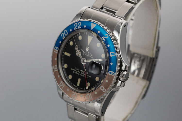 1966 Rolex GMT-Master 1675 Gilt Dial