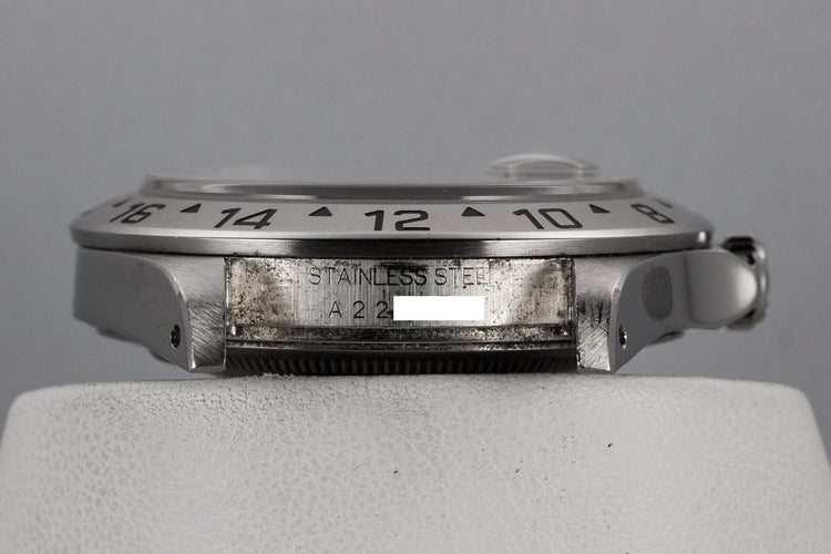 1999 Rolex Explorer II 16570 with Black "SWISS" Only Dial