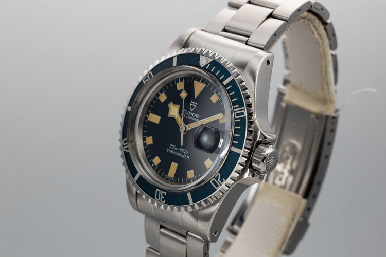 1980 Tudor Snowflake Submariner 94110 Blue