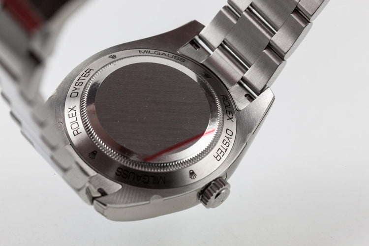 2008 MINT Rolex Milgauss 116400V with Box and Papers