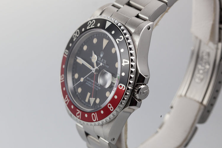 1985 Rolex Mens 16760 Fat Lady GMT-Master II