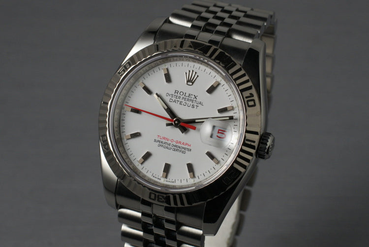 2003 Rolex DateJust 116264 Turn-O-Graph