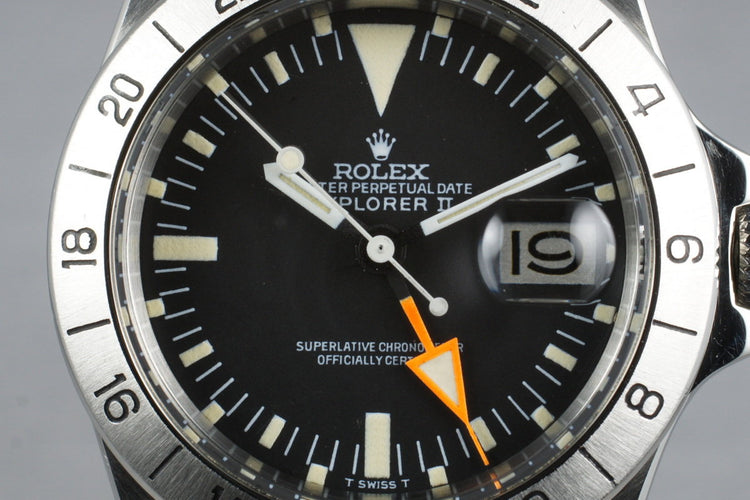 1973 Rolex Explorer II 1655 with Mark II Dial and Bezel